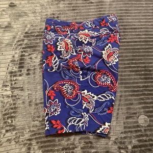 Paisley pattern shorts